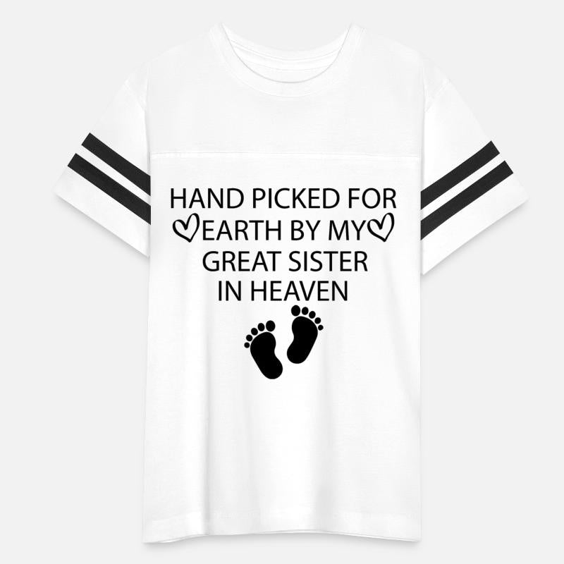 Hand picked for earth by my great Sister in heaven