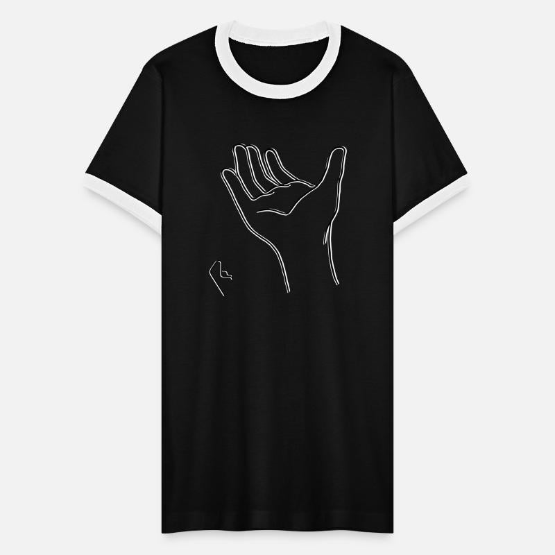 Hand Upheld Open and Relaxed