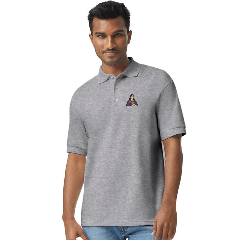 Handsome Royal Prince in Purple Robes