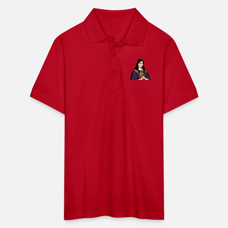 Handsome Royal Prince in Purple Robes