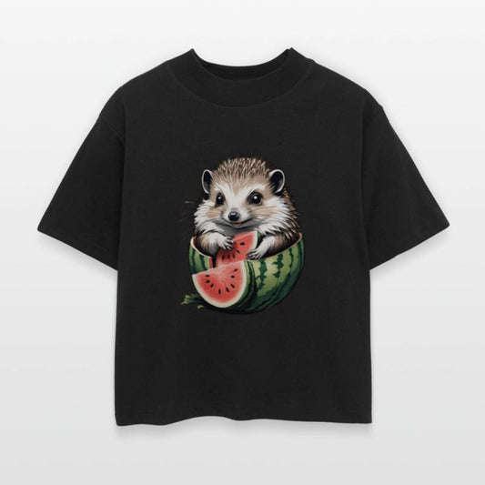 Hedgehog and watermelon