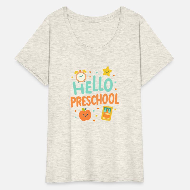 Hello Preschool T-Shirt – Cute Back to School