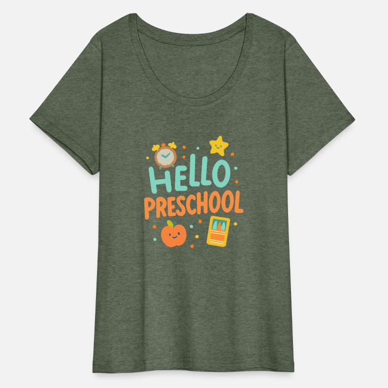 Hello Preschool T-Shirt – Cute Back to School