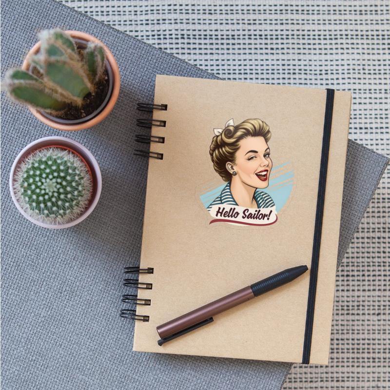 Hello Sailor Pin Up Hairstyle Wink Retro 50s