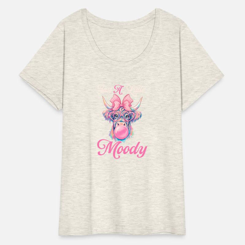 Highland Cow Just A Little Moody Funny Farm Farmer