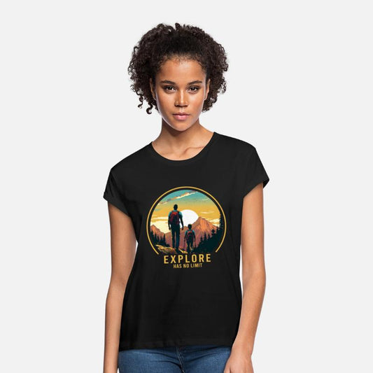 Hiking Hiker Father and Son Fathers Day Gift Idea