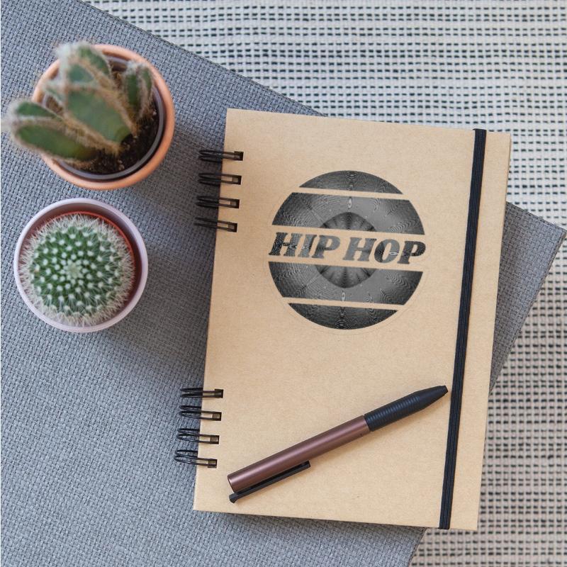 Hip hop black and white