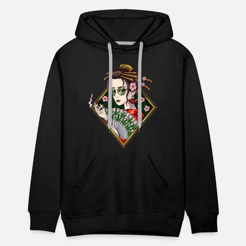 Hippie Stoner Japanese Geisha