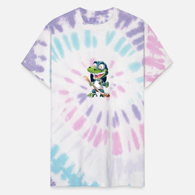 Hockey Player Dinosaur Hockey Stick T-Rex Dino