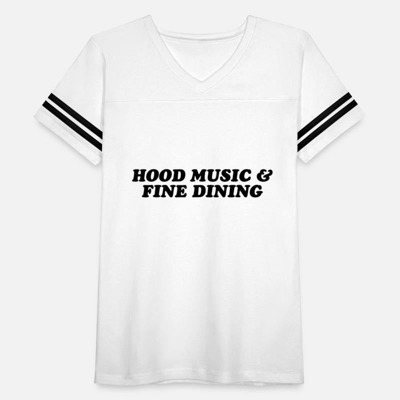 Hood Music And Fine Dining T Shirt