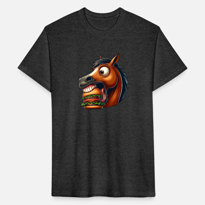 Horse burger hamburger fast food lover