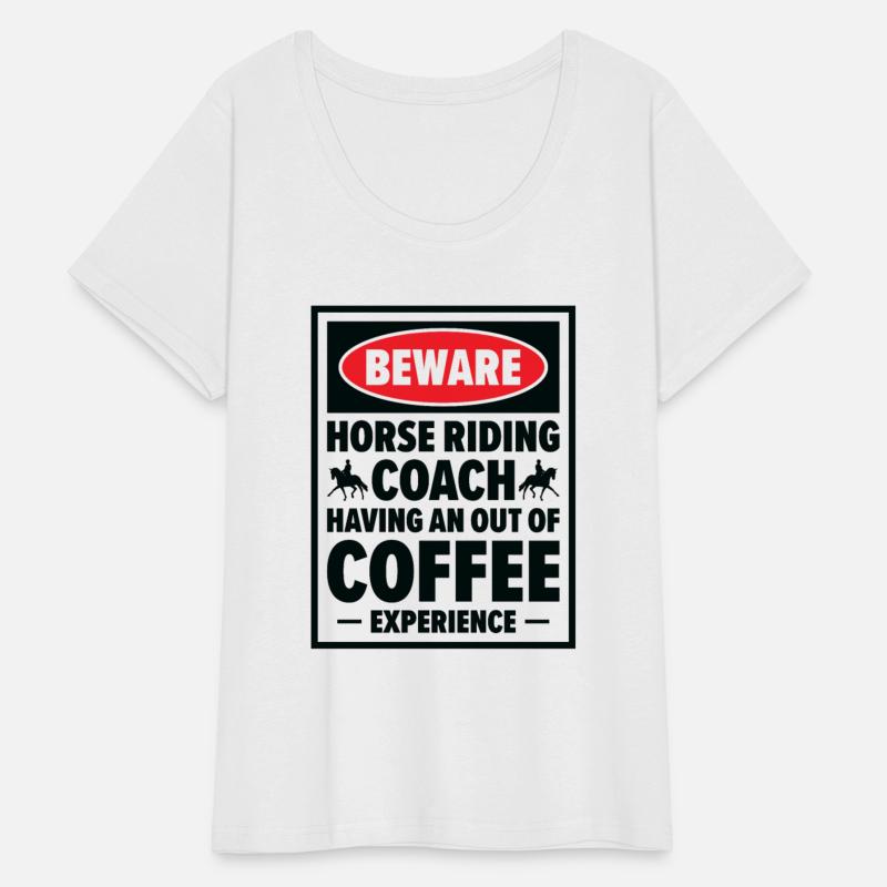 Horse Riding Equestrian Coach Coffee Lover Sports