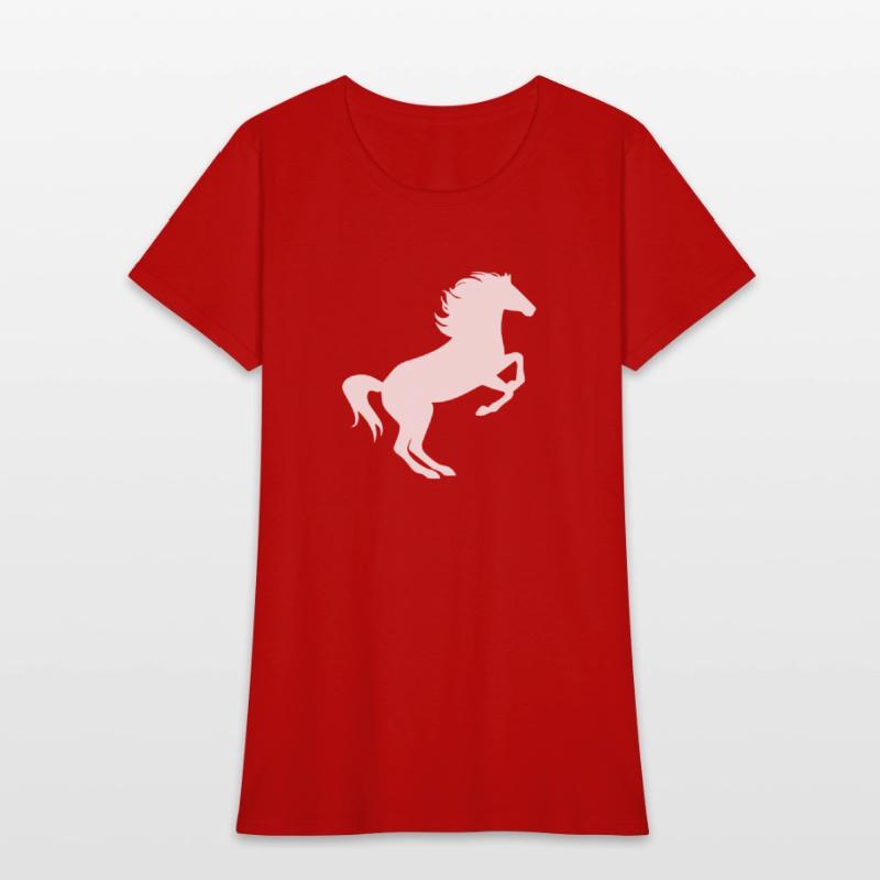 Horse Stallion Jumping funny tshirt