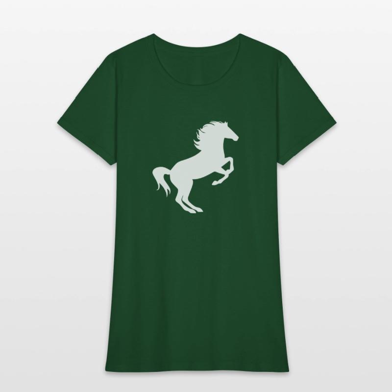 Horse Stallion Jumping funny tshirt