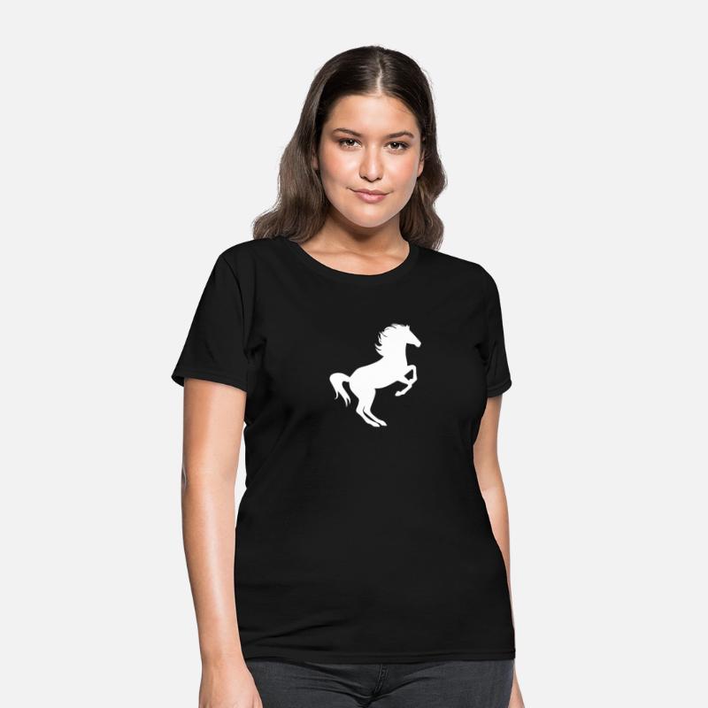 Horse Stallion Jumping funny tshirt