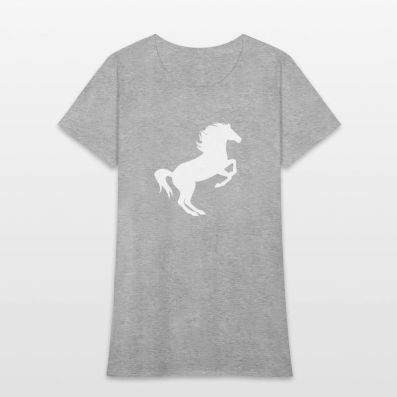 Horse Stallion Jumping funny tshirt