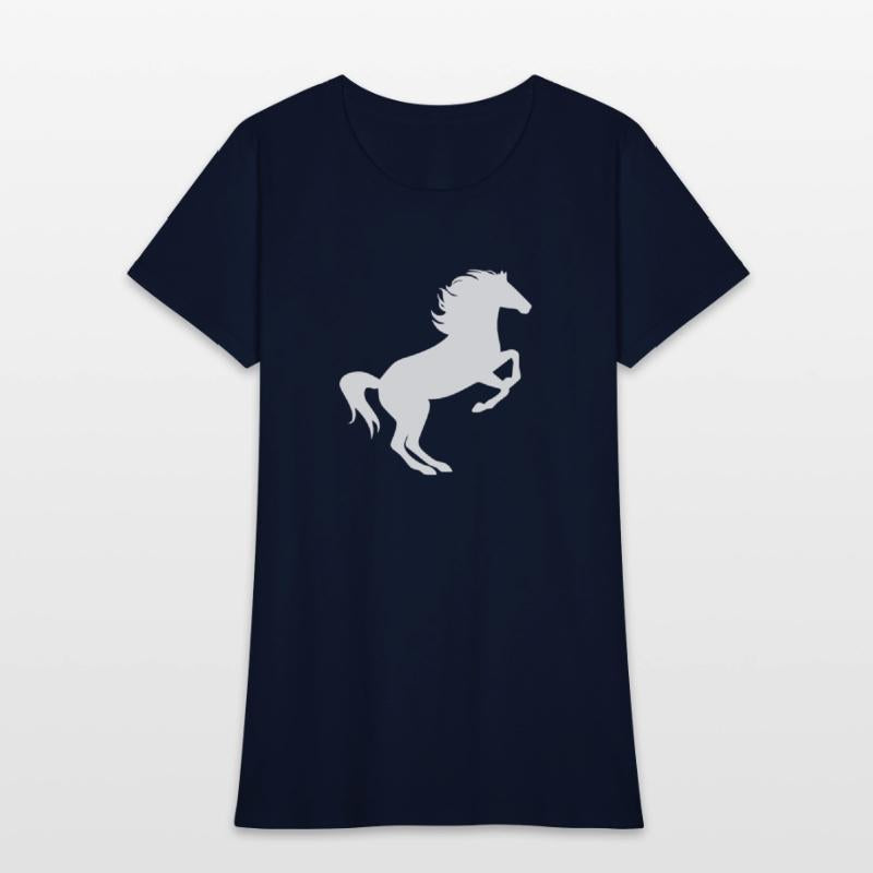 Horse Stallion Jumping funny tshirt