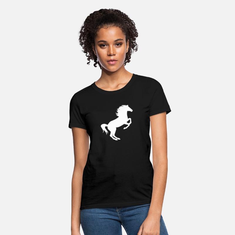 Horse Stallion Jumping funny tshirt