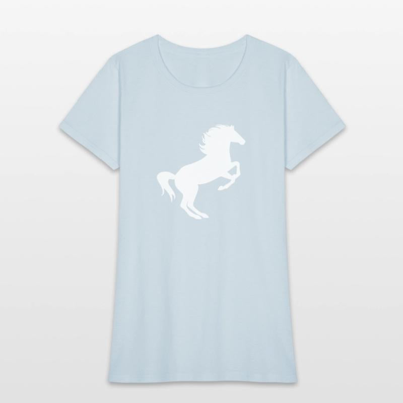 Horse Stallion Jumping funny tshirt