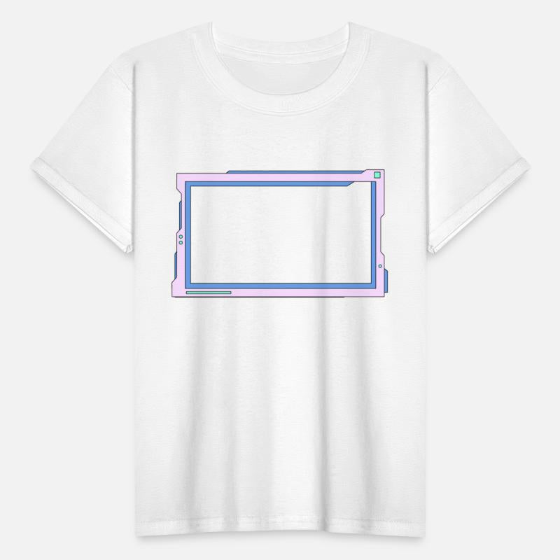 HUD frame 90s retro style