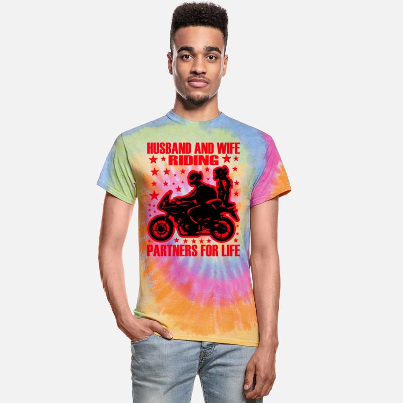 Husband and wife riding partners for life T shirt