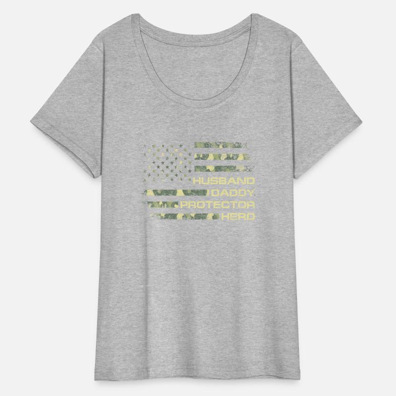 Husband Daddy Protector Hero Fathers Day Flag