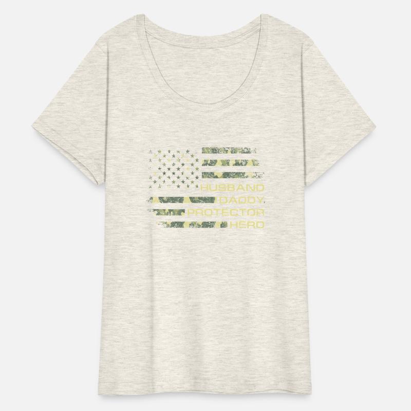 Husband Daddy Protector Hero Fathers Day Flag