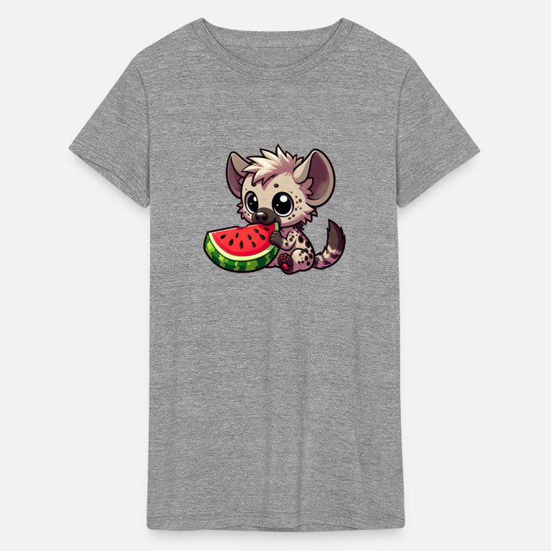 Hyena with Watermelon Summer Fruit