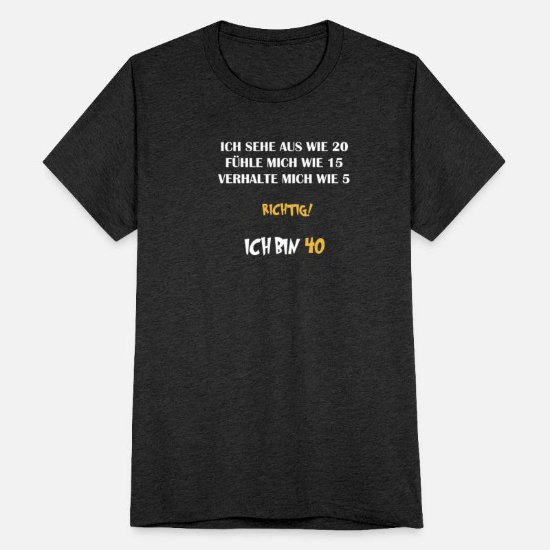 I Am 40 Years Old 40 Years Old