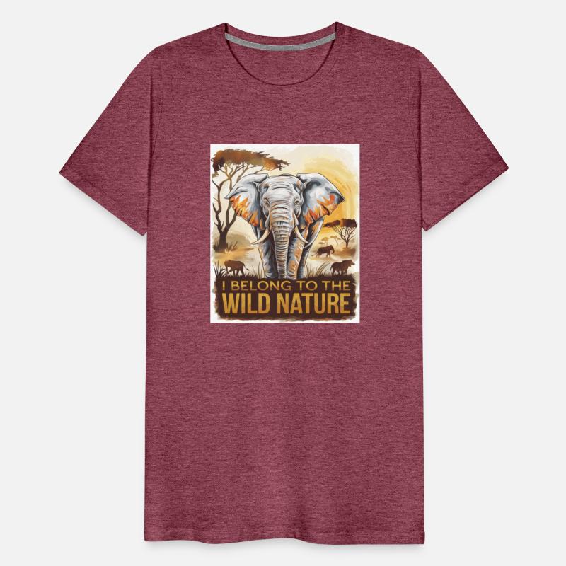 I Belong To The Wild Nature Elephant Lovers