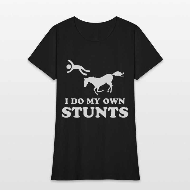 I do my own stunts horse