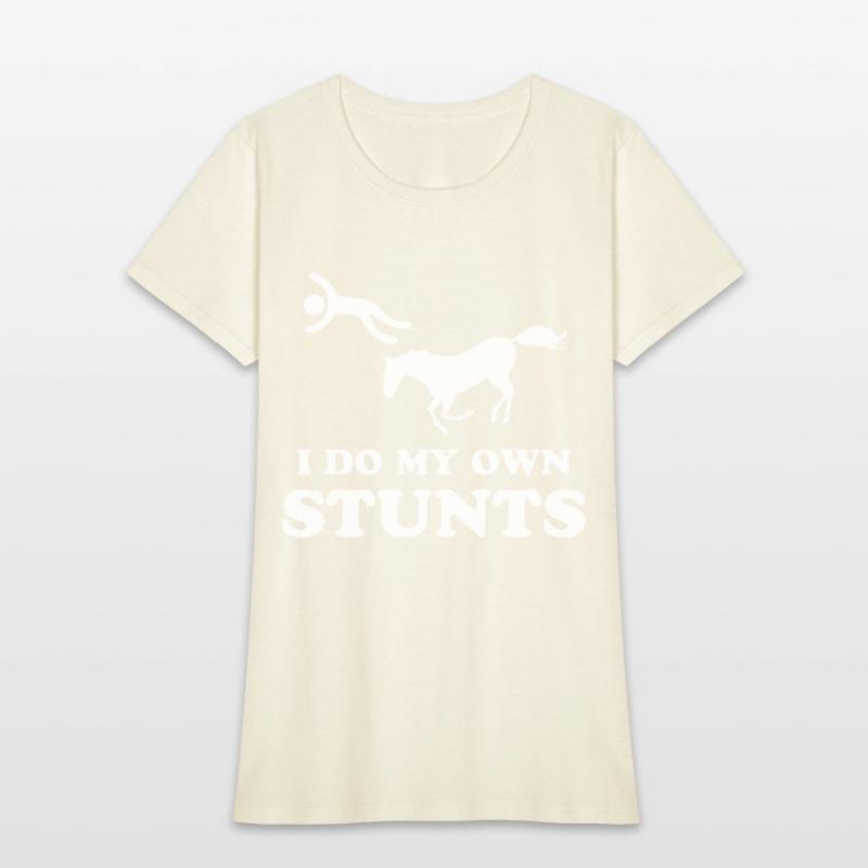 I do my own stunts horse