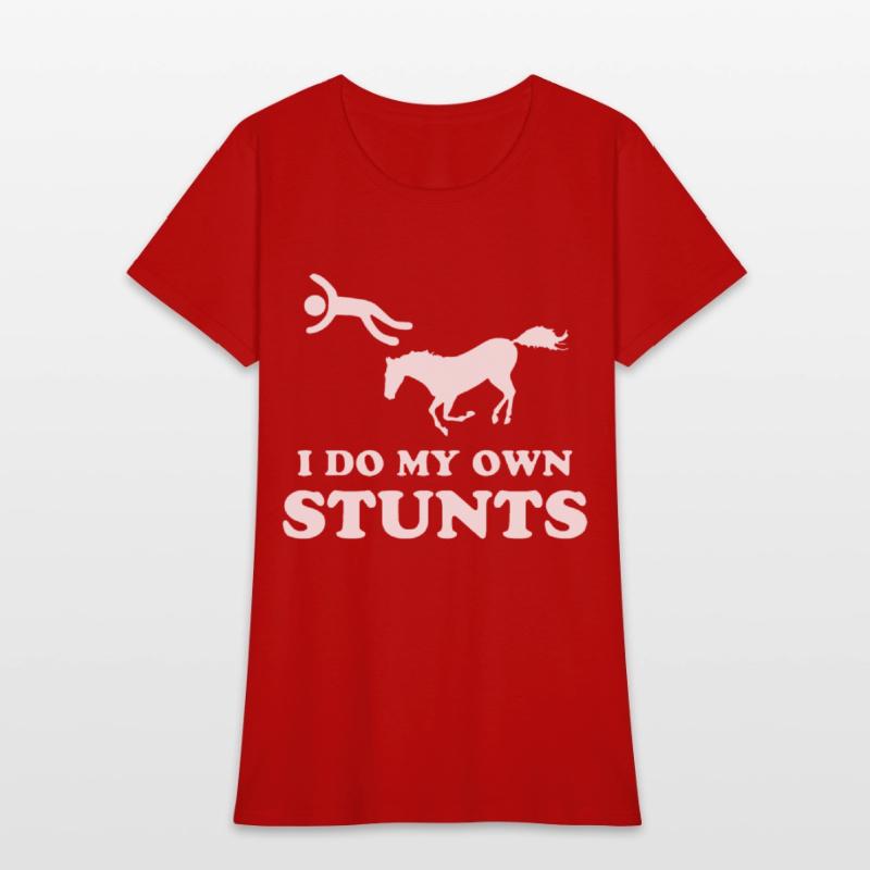 I do my own stunts horse