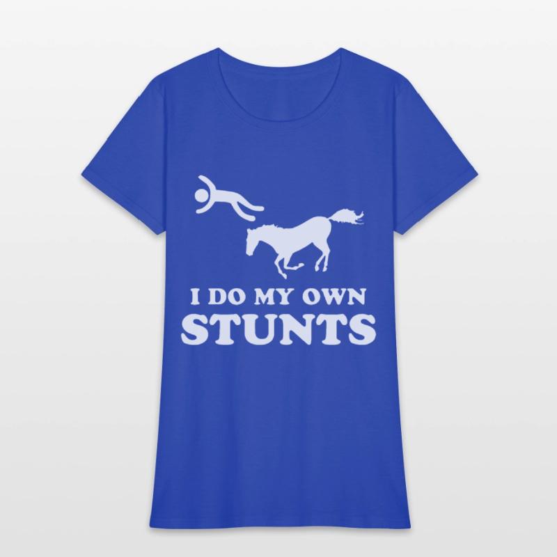 I do my own stunts horse