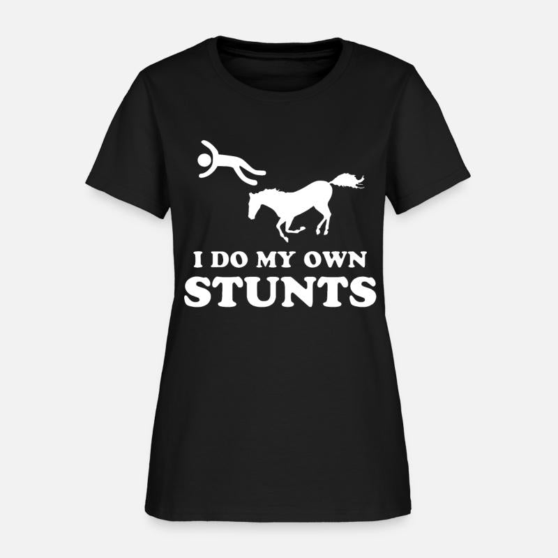I do my own stunts horse