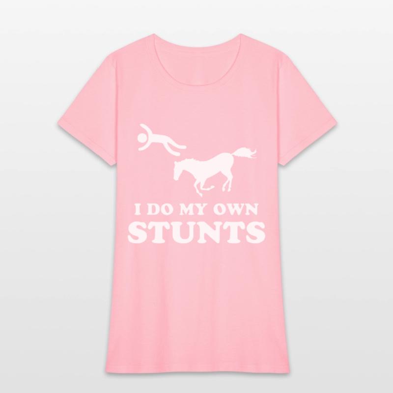 I do my own stunts horse