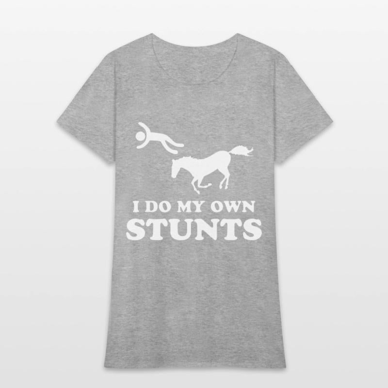 I do my own stunts horse