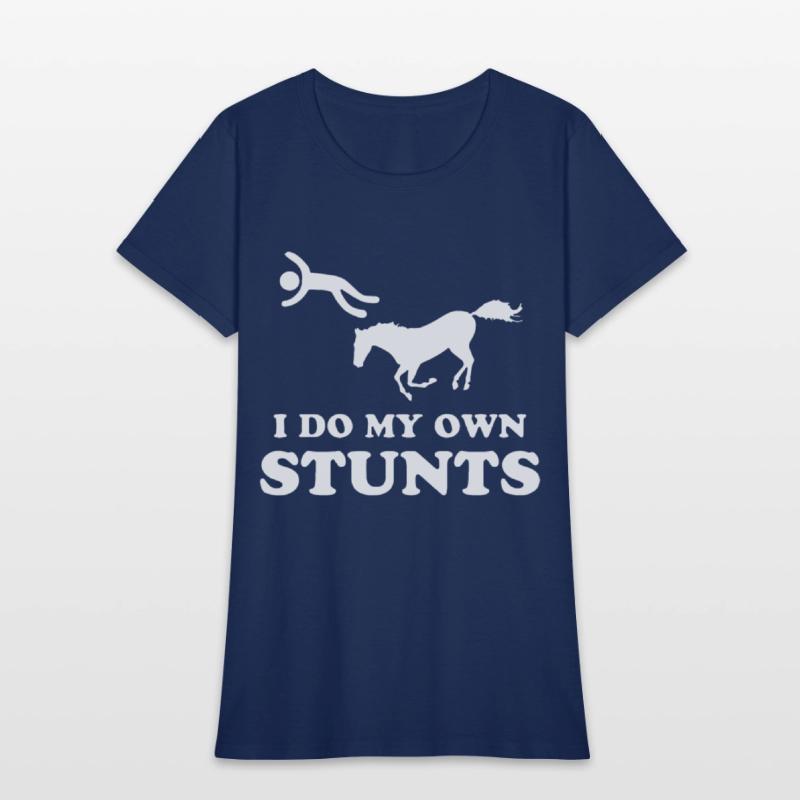 I do my own stunts horse
