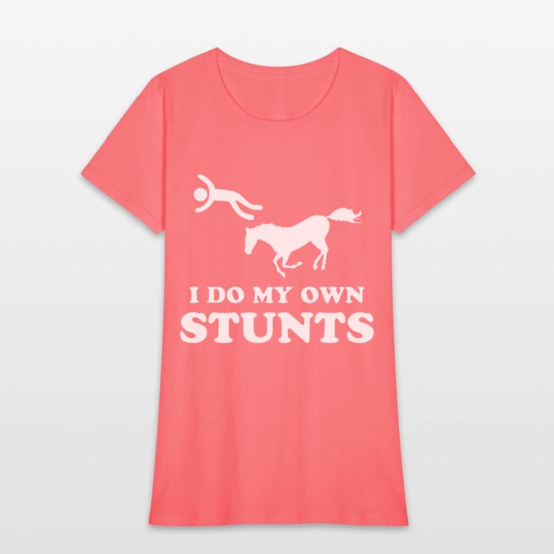 I do my own stunts horse