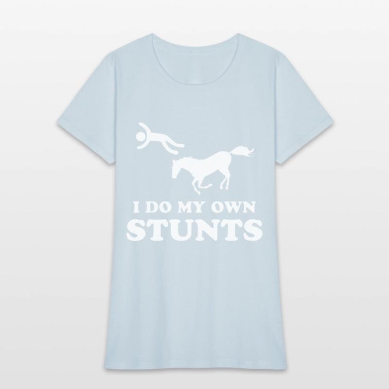 I do my own stunts horse