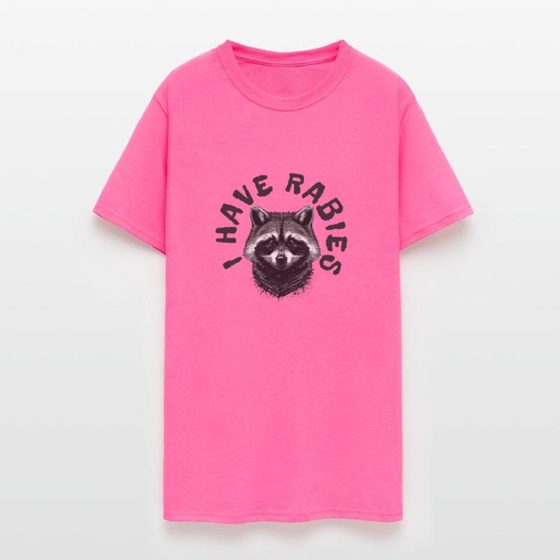 I HAVE RABIES Funny Raccoon