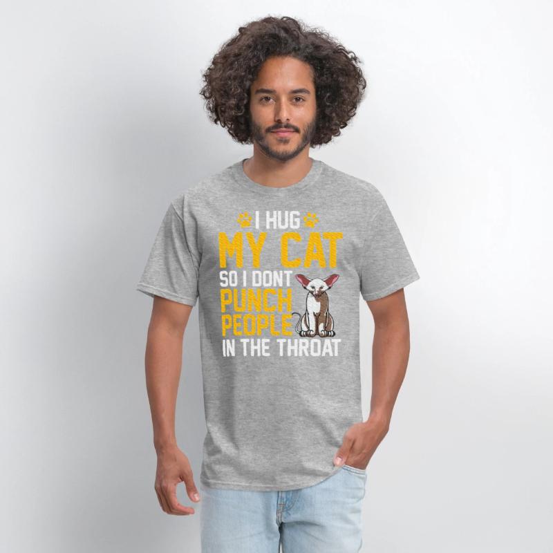 I Hug My Cats So I Don't Punch People Shorthair