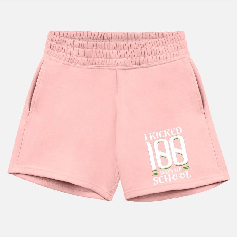 I Kicked 100 Days Of School Sporty Football