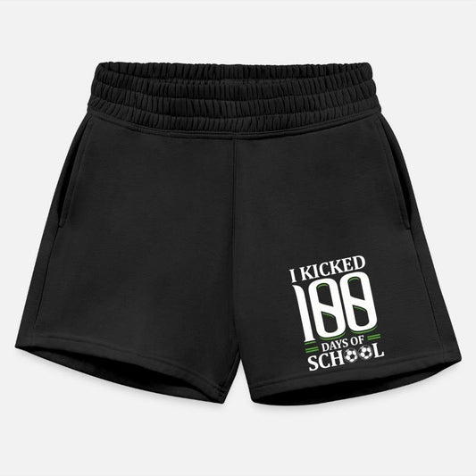I Kicked 100 Days Of School Sporty Football