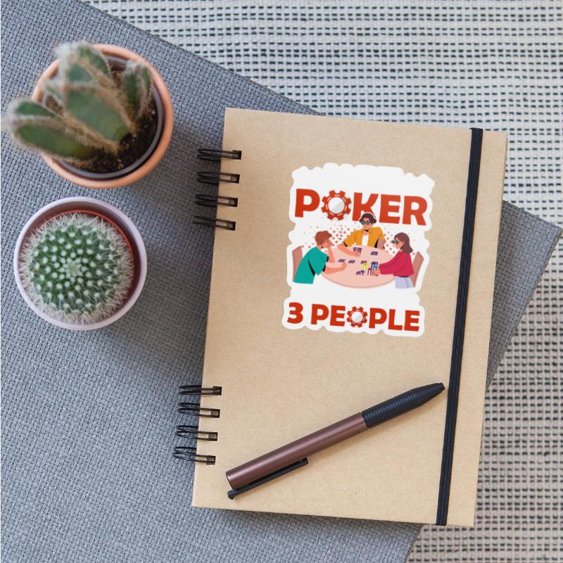 I Like Poker & Maybe 3 People Gambling Card Player