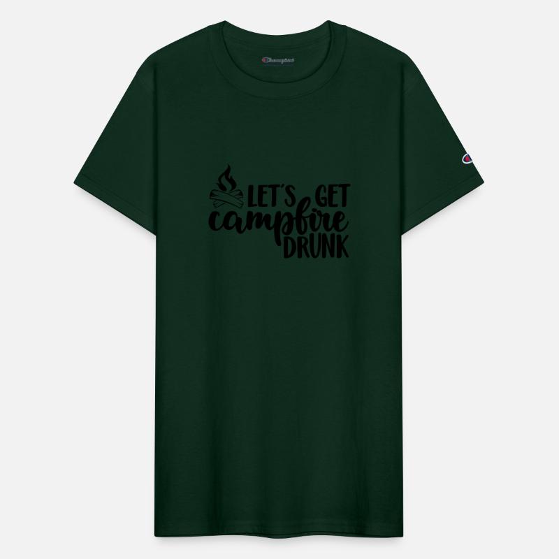 Lets Get Campfire Drunk Hiking and Camping Hiker