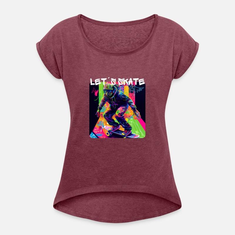 Lets Skate - Cool skater on the street -