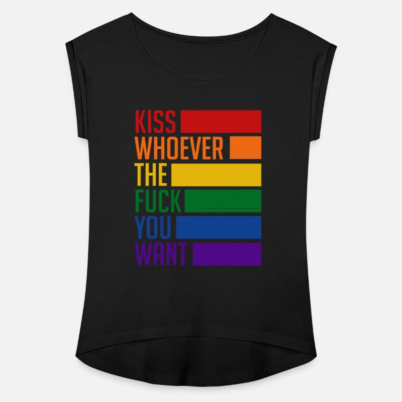 LGBTQ Kiss Who You Want Rainbow