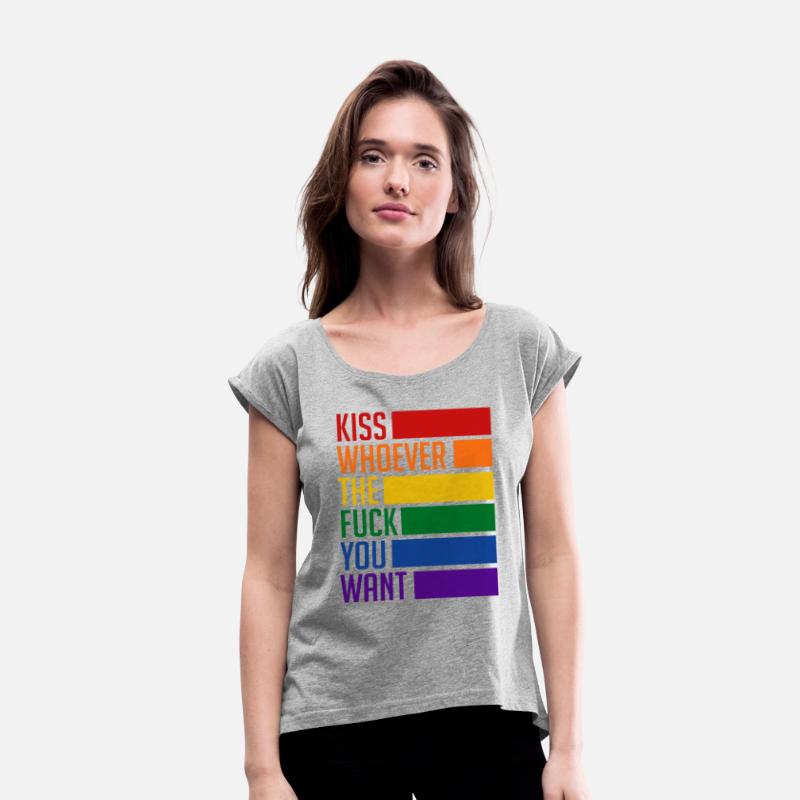 LGBTQ Kiss Who You Want Rainbow