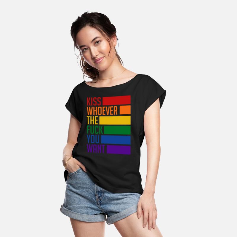 LGBTQ Kiss Who You Want Rainbow